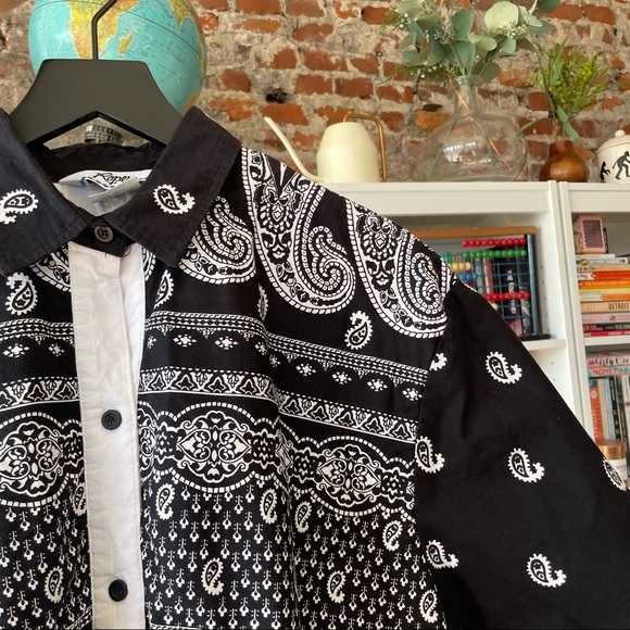 Vintage Roper Paisley Western Top - Picture 9 of 16